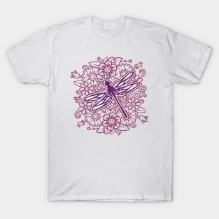 Dragonfly Mandala T-Shirt